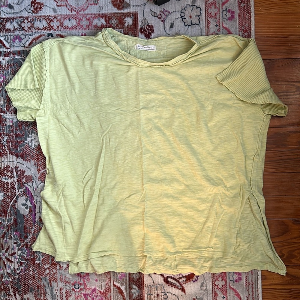 Green Flowy top